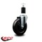 Service Caster 5'' Hard Rubber Wheel Swivel 1-1/2'' Expanding Stem Caster SCC-EX20S514-HRS-112 - alternate 4